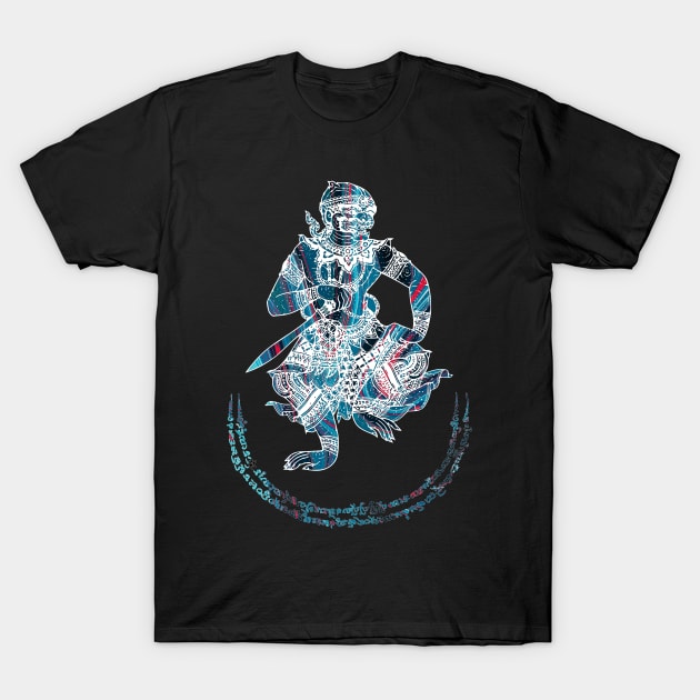 Thailand Hanuman - Figure Of Spiritual Good Fortune T-Shirt by VintCam